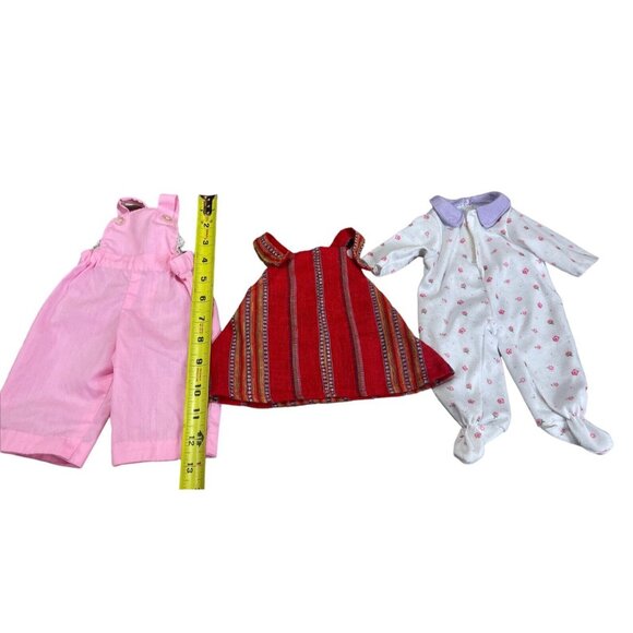 Lot Assorted Medium-Small Doll Clothes Flower Tutu Skirt Dress Pants Lot of 15 - Picture 6 of 6